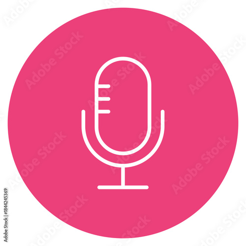 Voice Recorder icon vector image. Can be used for Crime Investigation.