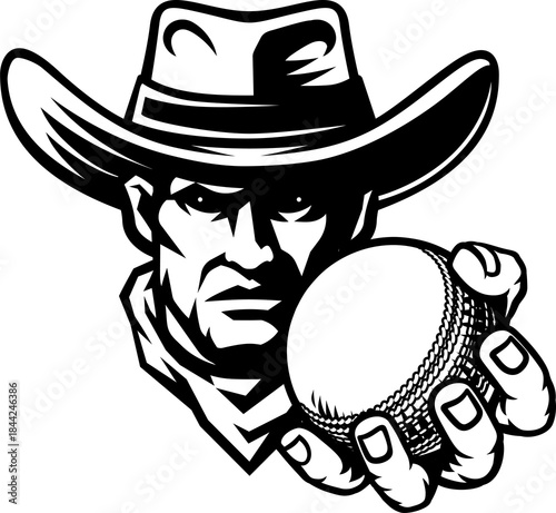 Cowboy man cowboys cricket ...