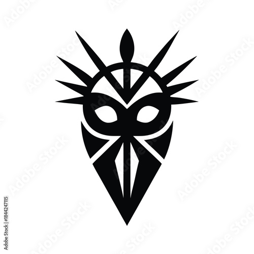 Omulu Healing Straw Mask Symbol