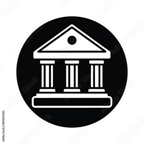Online Banking Fintech Gradient Icon
