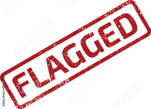 Bold red grunge rubber stamp prominently features the word GUARANTEED on a white surface