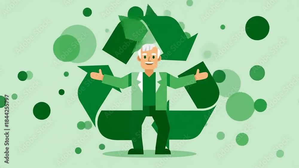 Recycle Ambassador Promotes Eco-Friendly Practices with Symbolic ...