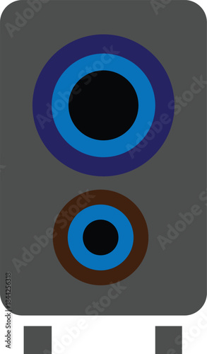 Simple speaker icon graphic