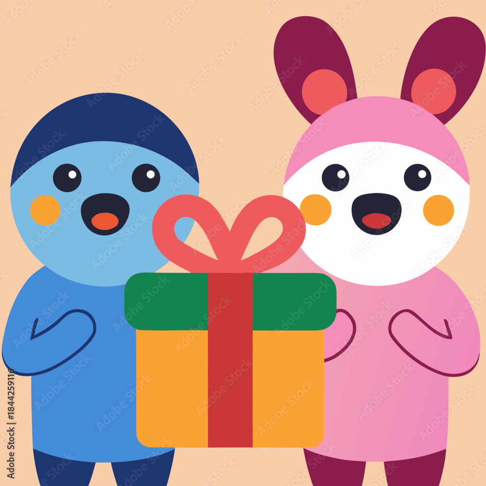 Fototapeta premium happy birthday gifts