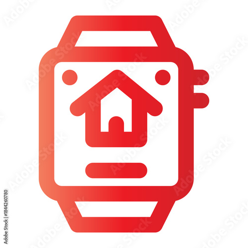 smartwatch gradient icon