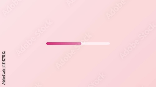 Universal Animated Progress Bar and Loading Indicator Element for Tech, Web, and Digital Concepts.