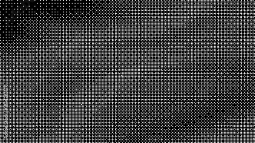 Retro pixel bitmap texture background. Monochrome dithered pattern in 8-bit style. 