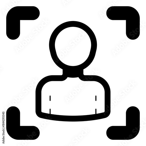 facial recognition icon