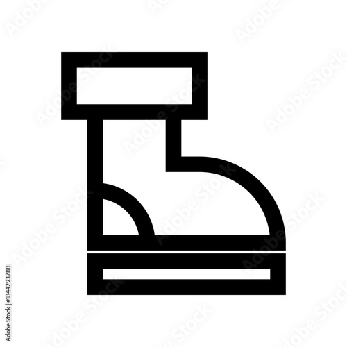 Ice Skate shoes vector icon illustartion