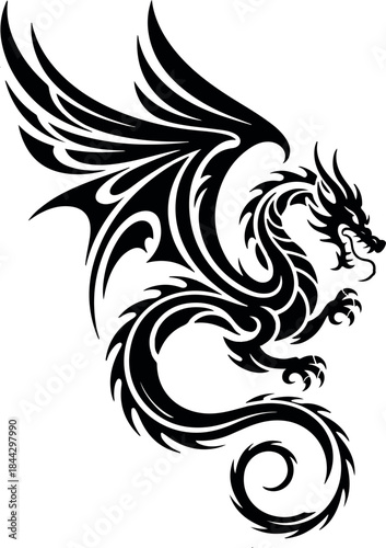 dragon tattoo design
