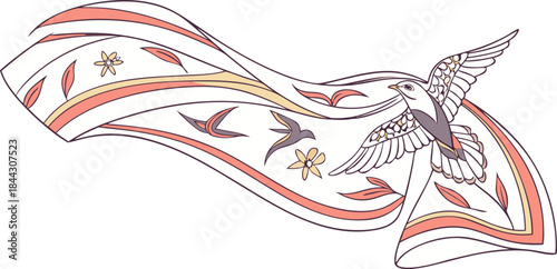 A close-up, abstract image showcasing a pristine white silk fabric. The fabric is the primary subject, occupying the majority of the frame with no other discernible objects. The silk appears to be dra