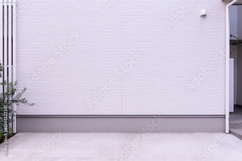 street wall background ,Industrial background, empty grunge urban street with warehouse brick wall