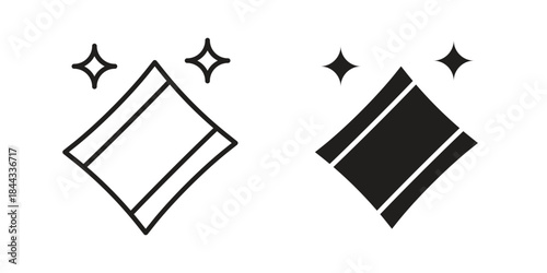 Clean Clothes icons Symbol, logo illustration. icon concept for web design