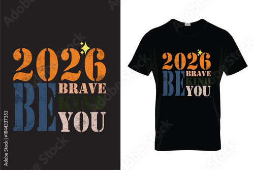 New year 2026 T-shirt Design
