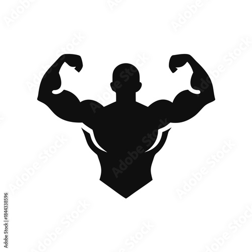 Fitness Gym logo and Icons for Sport Label, Gym Badge, gym and fitness club, vector illustration