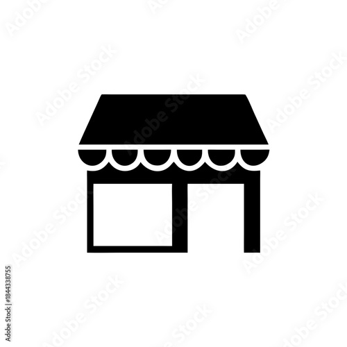 Wallpaper Mural store icon. Shop building icon illustration isolated vector sign symbol Torontodigital.ca