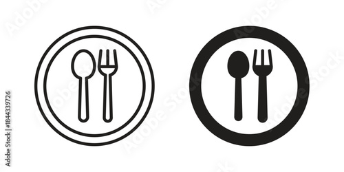 Food icons Symbol, logo illustration. icon concept for web design