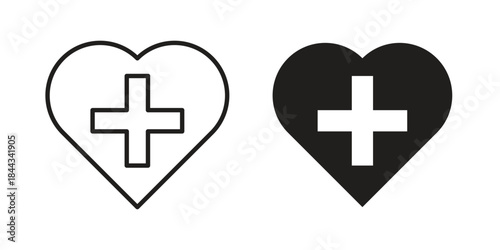 Health care icons Symbol, logo illustration. icon concept for web design
