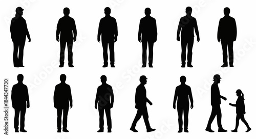 Architectural Scale People Silhouettes