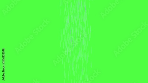 shower of water from the sky