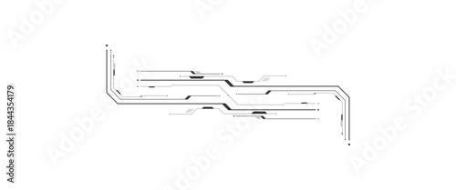 Vector control panel modern frames black technology futuristic control screen digital png..