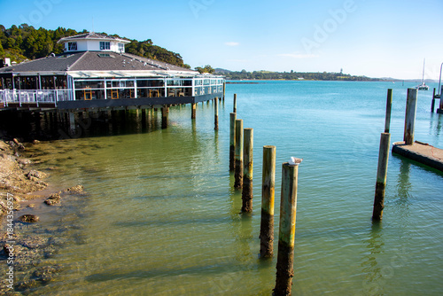 Paihia Wharf in Bay of Islands - New Zealand