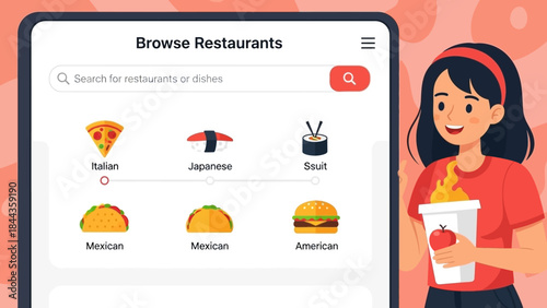 Restaurant discovery and online ordering platform for diverse cuisine options