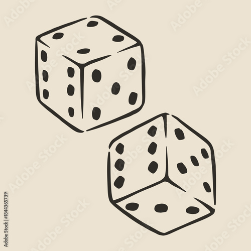 Playing dice game with friends