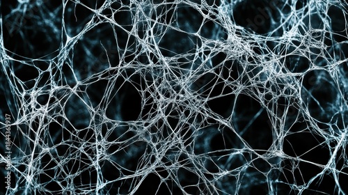 Intertwined Intricate Metal Wires forming a Complex Structure