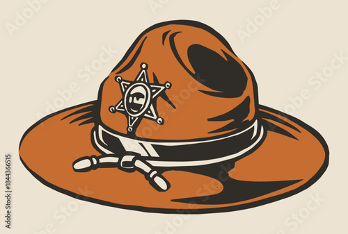 Classic cowboy hat design