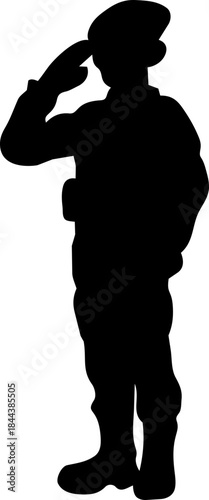 Silhouette set of armed soldiers in different poses, isolated on transparent background. Ideal for military concepts, security themes, tactical training graphics, presentations, and infographic design