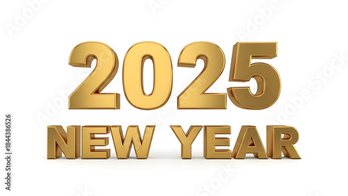 3d 2025 new year 