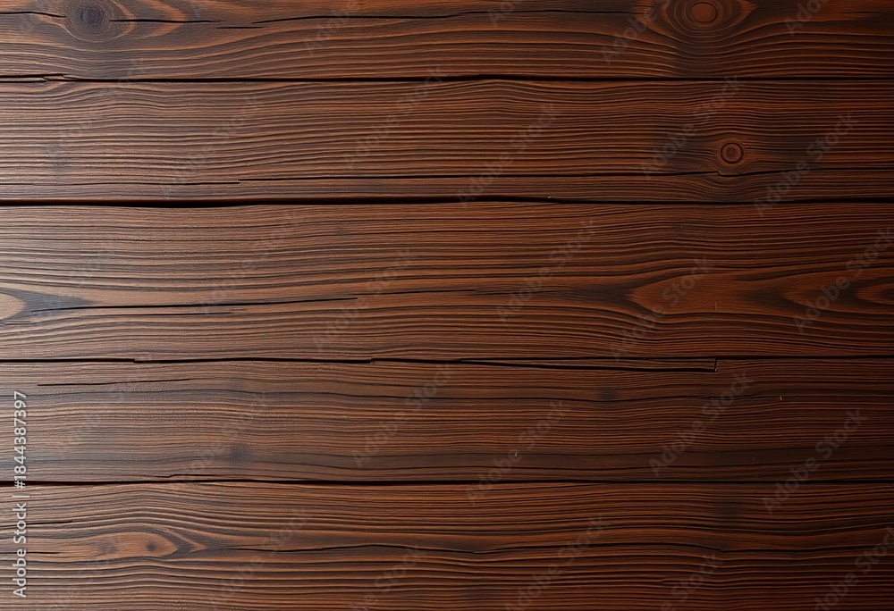 Obraz premium Dark, grunged pine wood surface, top view, flat lay ready, table, texture