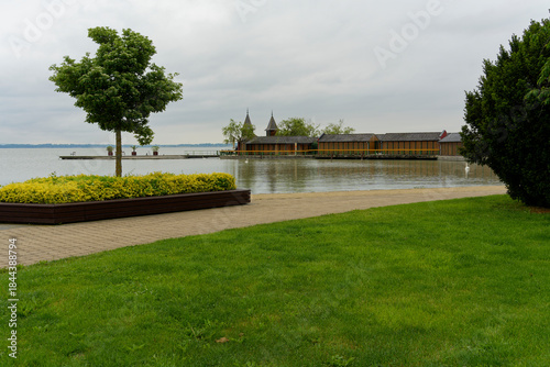 Uferpromenade in Keszthely am Balaton, Ungarn