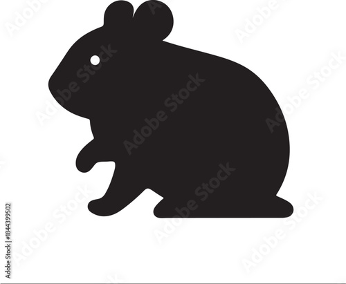  Rat Icon – Vector Illustration