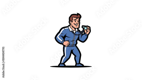 Digital finance concept a smartphone with a dollar coin symbol, representing online banking, mobile payments, and financial management in an office setting