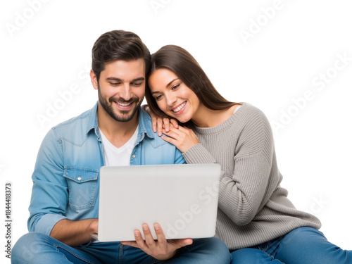 Wallpaper Mural Couple Sharing a Laptop – A Warm Moment of Connection and Collaboration

 Torontodigital.ca