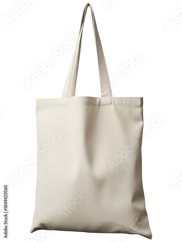 Blank Cream Canvas Tote Bag (Hanging)