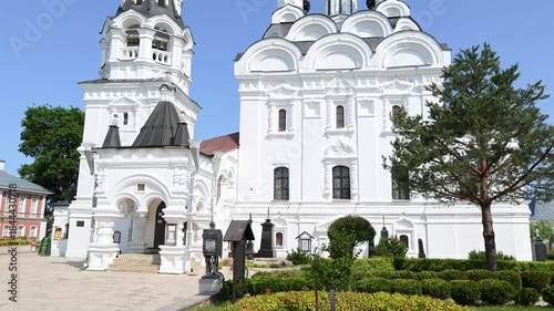 Cathedral of Annunciation of Blessed Virgin Mary at Annunciation monastery. Blagoveshchensky Orthodox Monastery in Murom