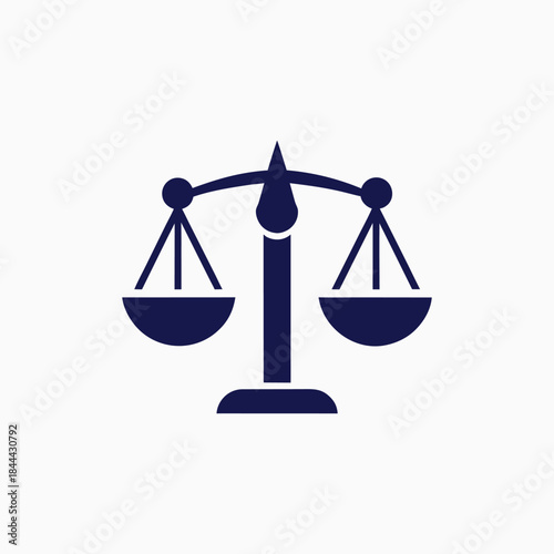 minimal fairness icon silhoutte vector template