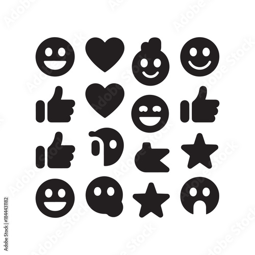 social media icons .vector eps 10