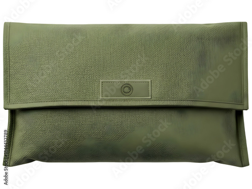 Olive Green Tablet Sleeve with Embossed Circle Logo