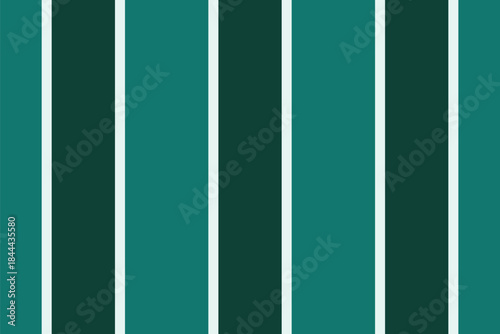 Sparse texture textile seamless, shabby vector pattern vertical. Sabric lines stripe fabric background in white and teal colors.