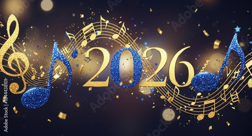 New Year 2026 music theme 