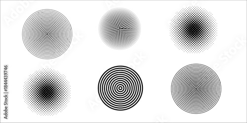 Halftone gradient. Dotted gradient, smooth dots spraying and halftones dot background seamless modern arts