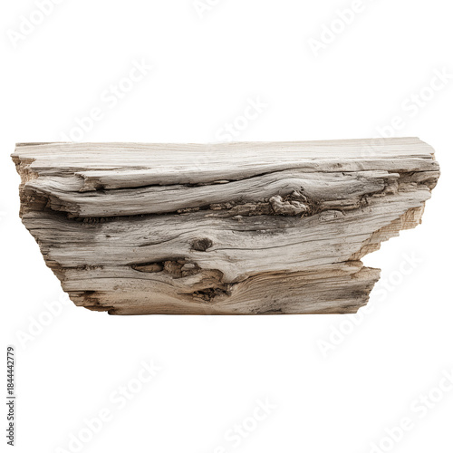 Natural Wood Slab Displays Unique Patterns, Perfect for Crafting and Decor Pr...