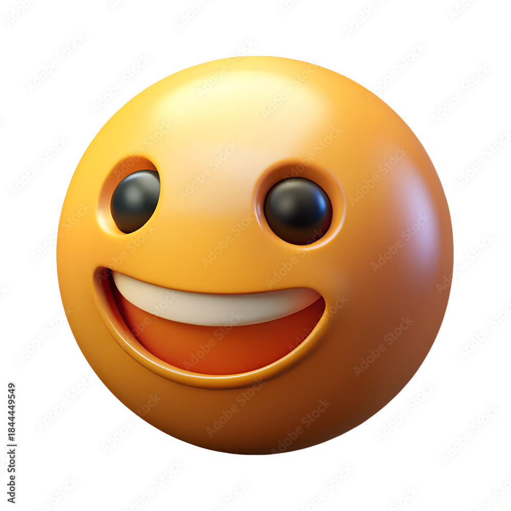 Fototapeta premium 3d smiley face