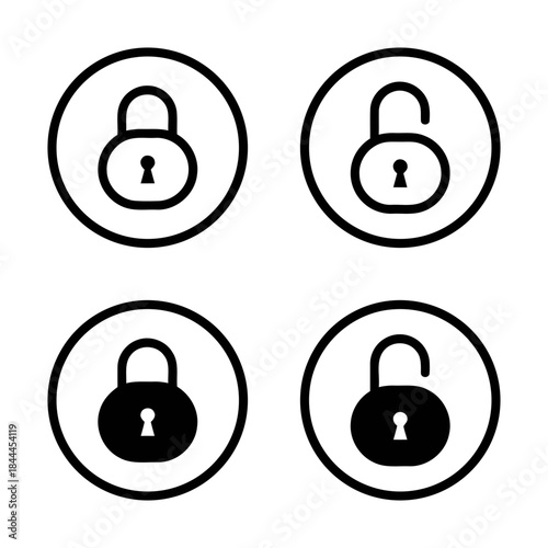 Lock and unlock security safety