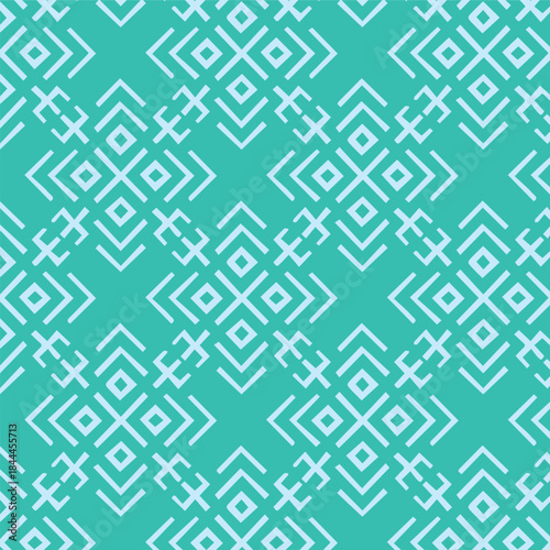 vector seamless pattern with flowers