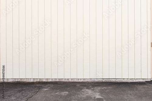 street wall background ,Industrial background, empty grunge urban street with warehouse brick wall